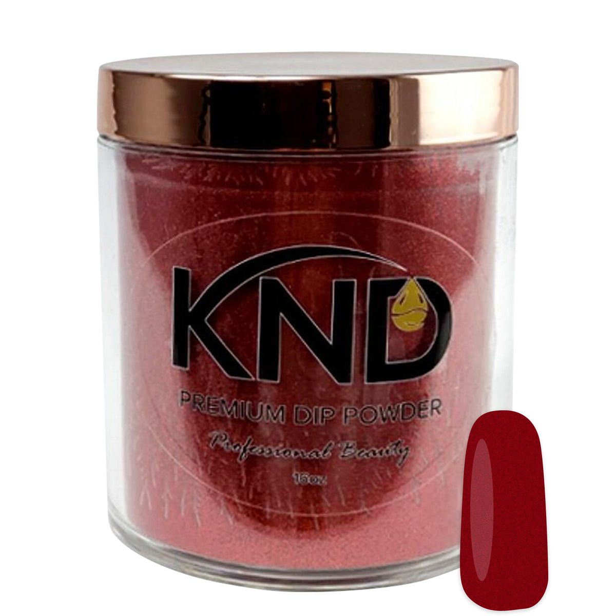 A23 “Red Glitter” – 16oz Jar Dip Powder