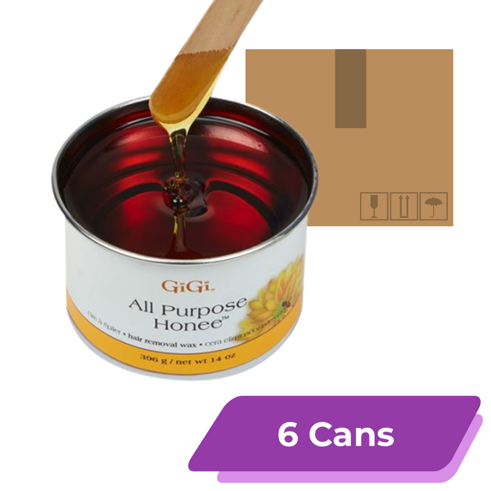 GiGi | All-Purpose Honee Wax | 14oz – (6 Cans)