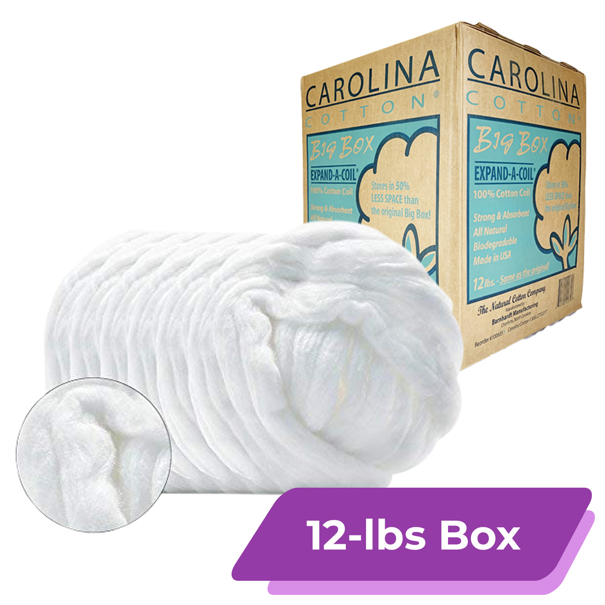 Carolina Cotton (12-lbs) | Expand-A-Coil