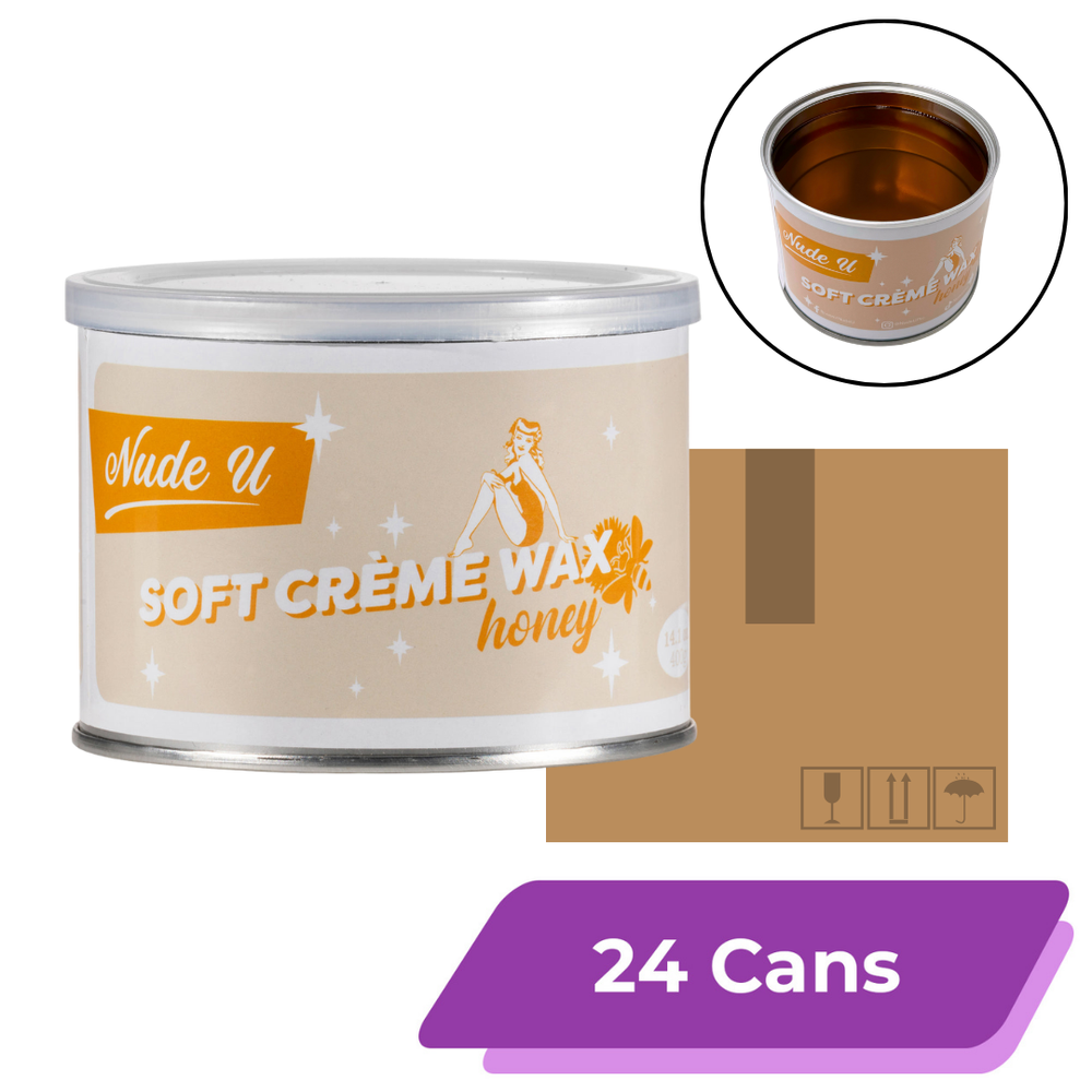 Nude U | Honey Wax | 14oz – (Full Case)