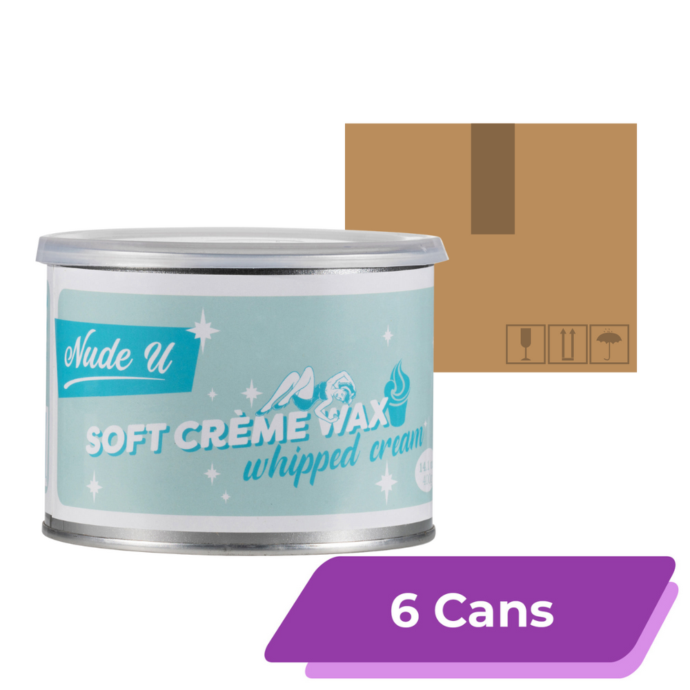 Nude U | Whipped Cream Wax | 14oz – (6-pack)