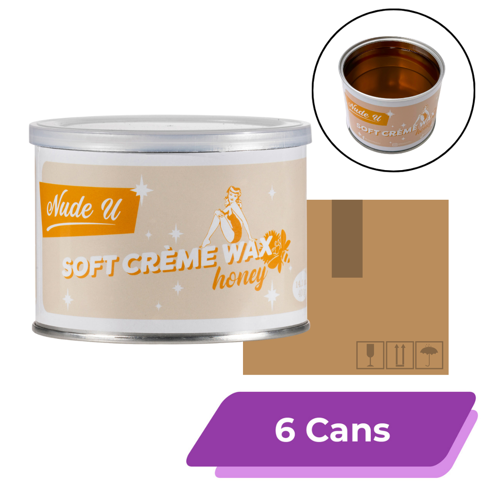 Nude U | Honey Wax | 14oz – (6-pack)