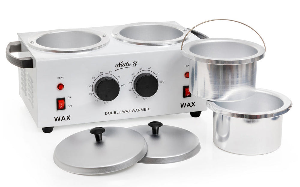 NudeU – Double Wax Warmer – (2x400ml capacity)